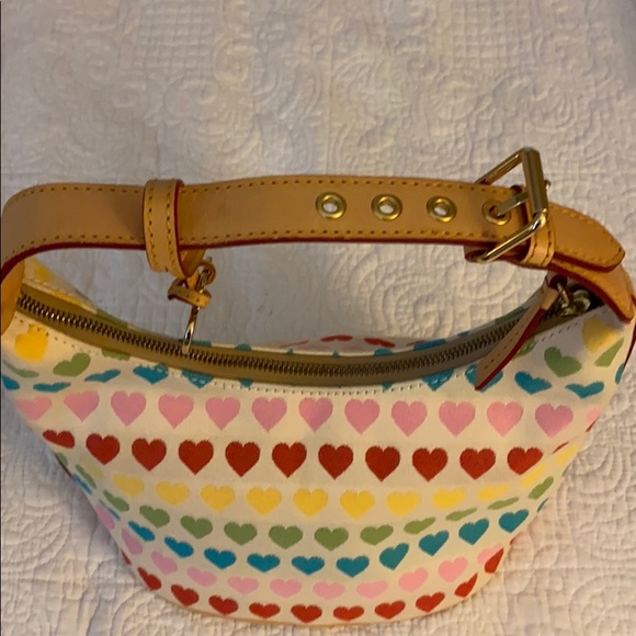 Dooney & Bourke Bags Dooney And Bourke Hobo Rainbow Heart Purse